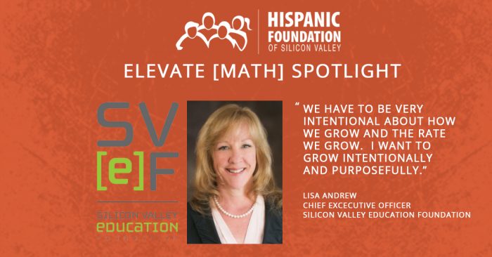 Elevate Math Spotlight with Lisa Andrew, CEO of SVEF