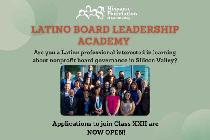 Latino Board Leadership Academy is accepting applications NOW!