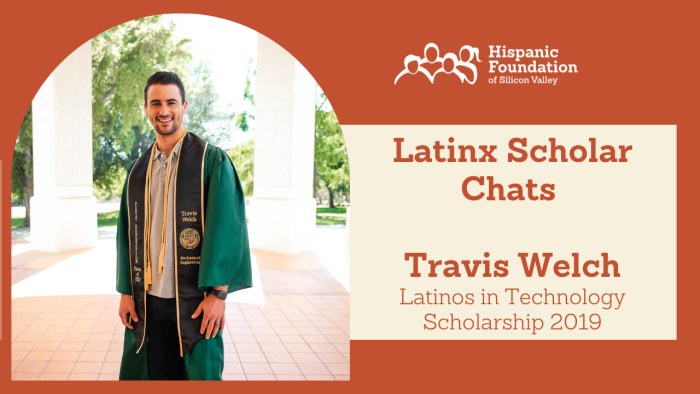 Latinx Scholar Chat: Travis Welch.