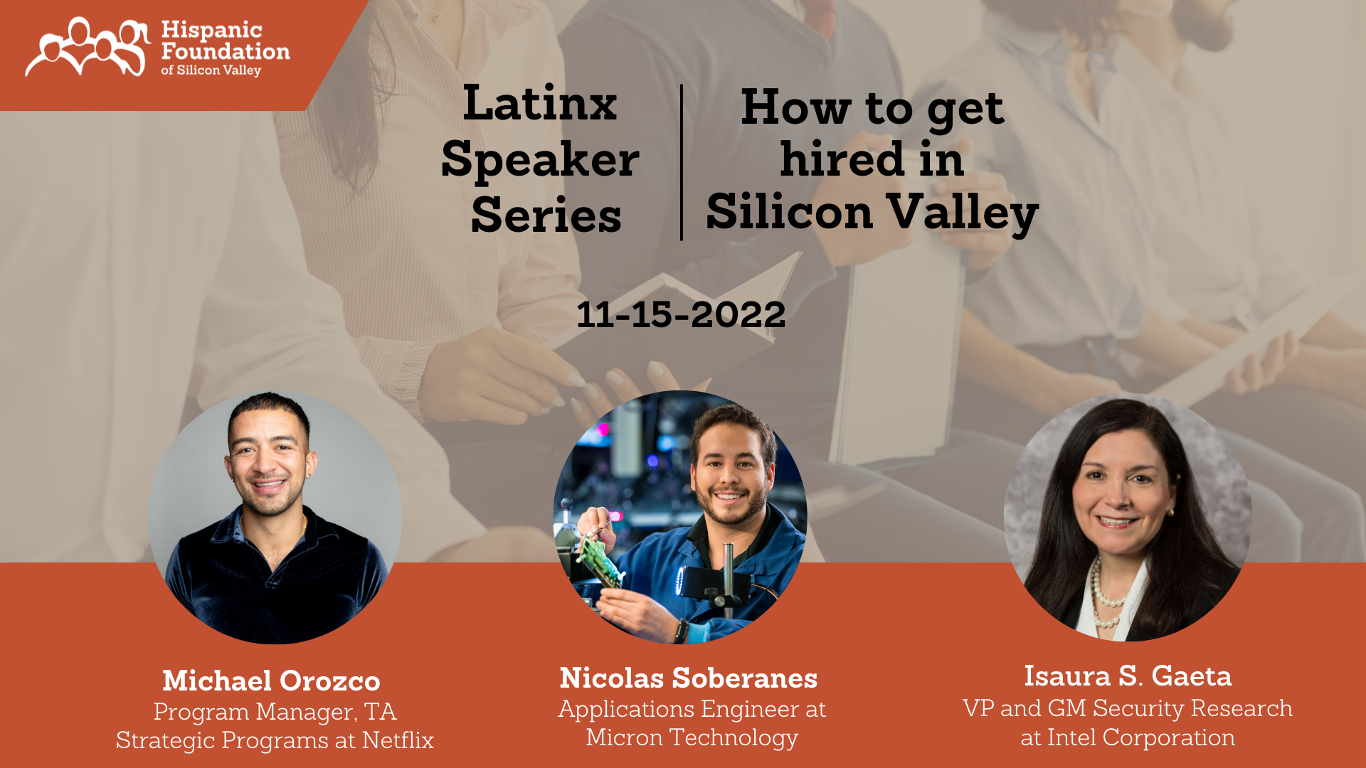 The Latinx Speaker Series Hispanic Foundation of Silicon Valley