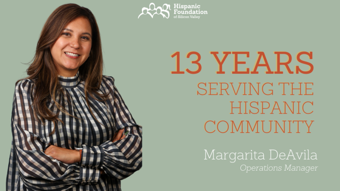 Margarita’s 13 work anniversary